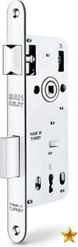 SGS 35mm RULMANLI ODA KAPI KİLİDİ ( OVAL AYNA )